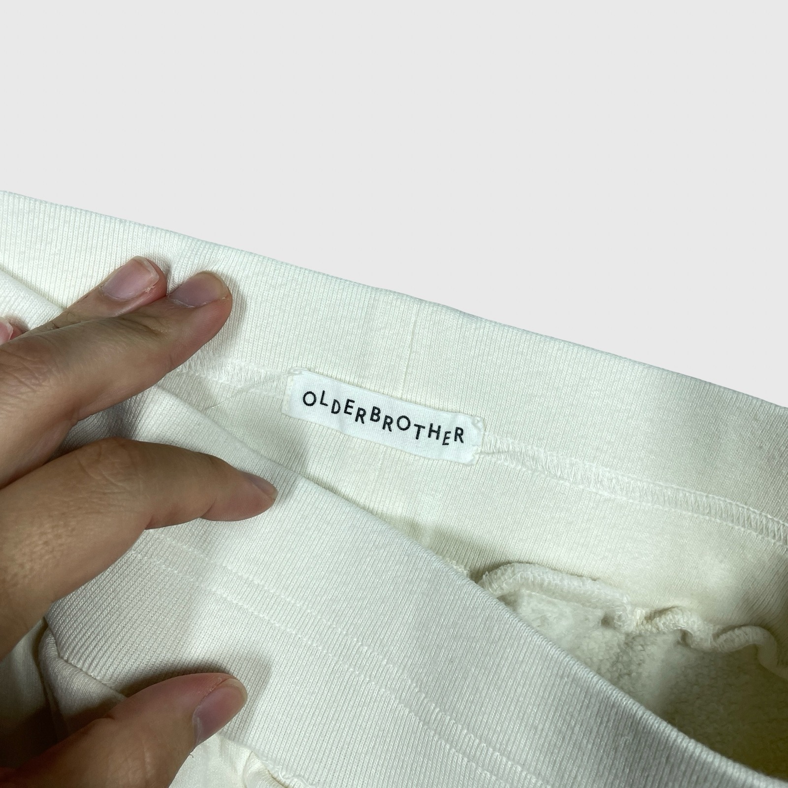 Olderbrother Sweatpants Women Xs White Minimalist Sustainable Loungewear — image 2 of 6
